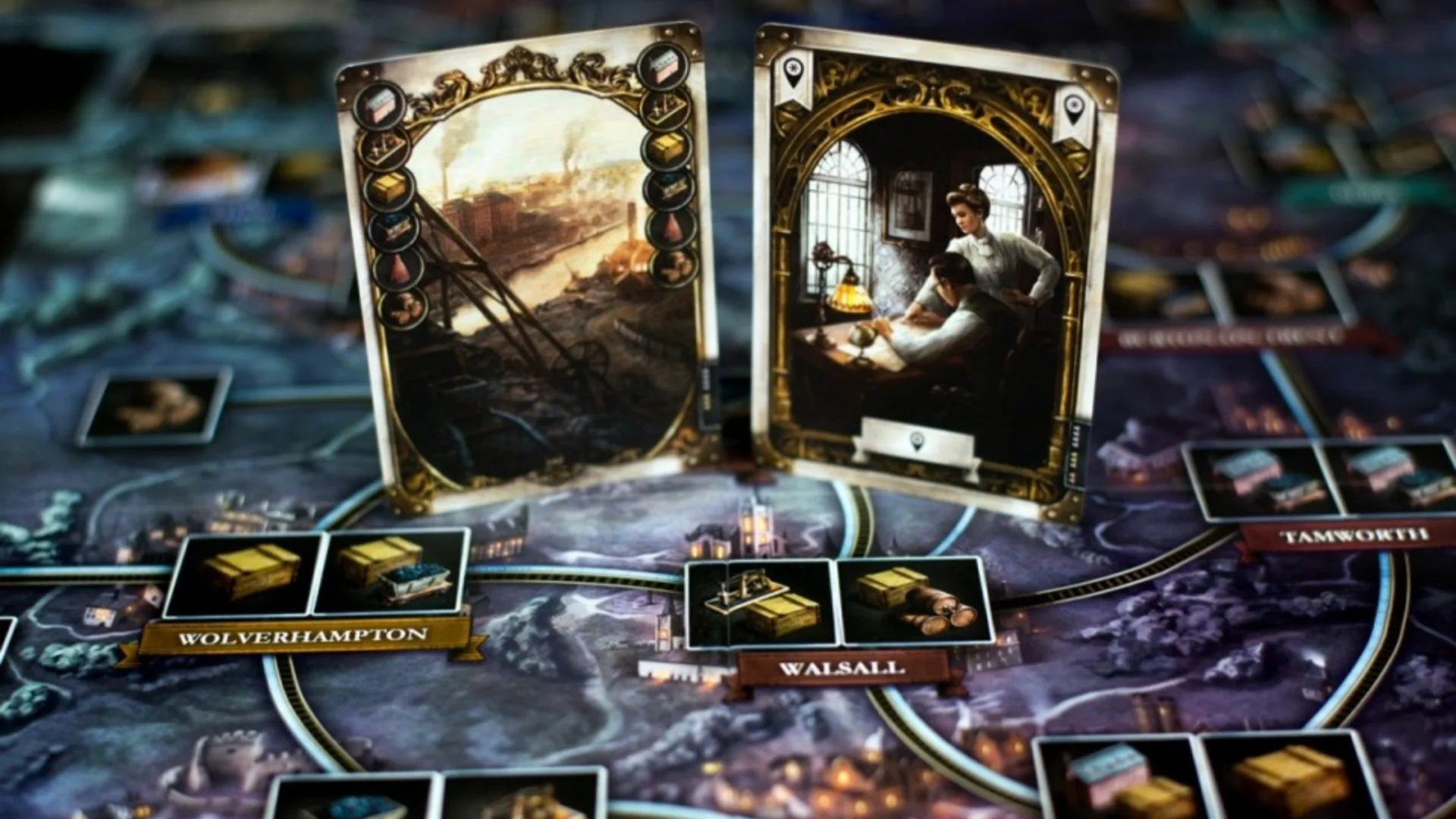 Board game manufacturing preview